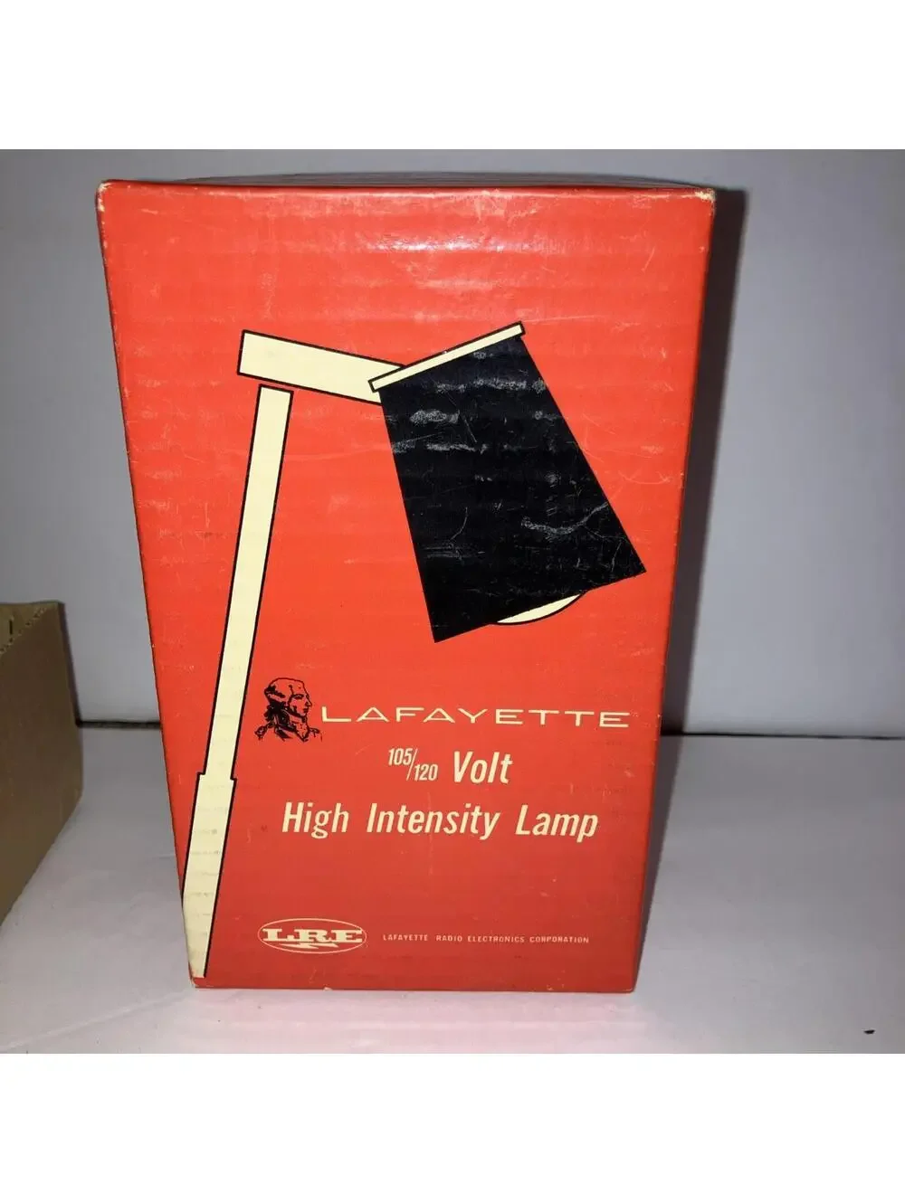 Vintage 1960’s Lafayette High Intensity Desk Lamp Adjustable Task Lamp NEW